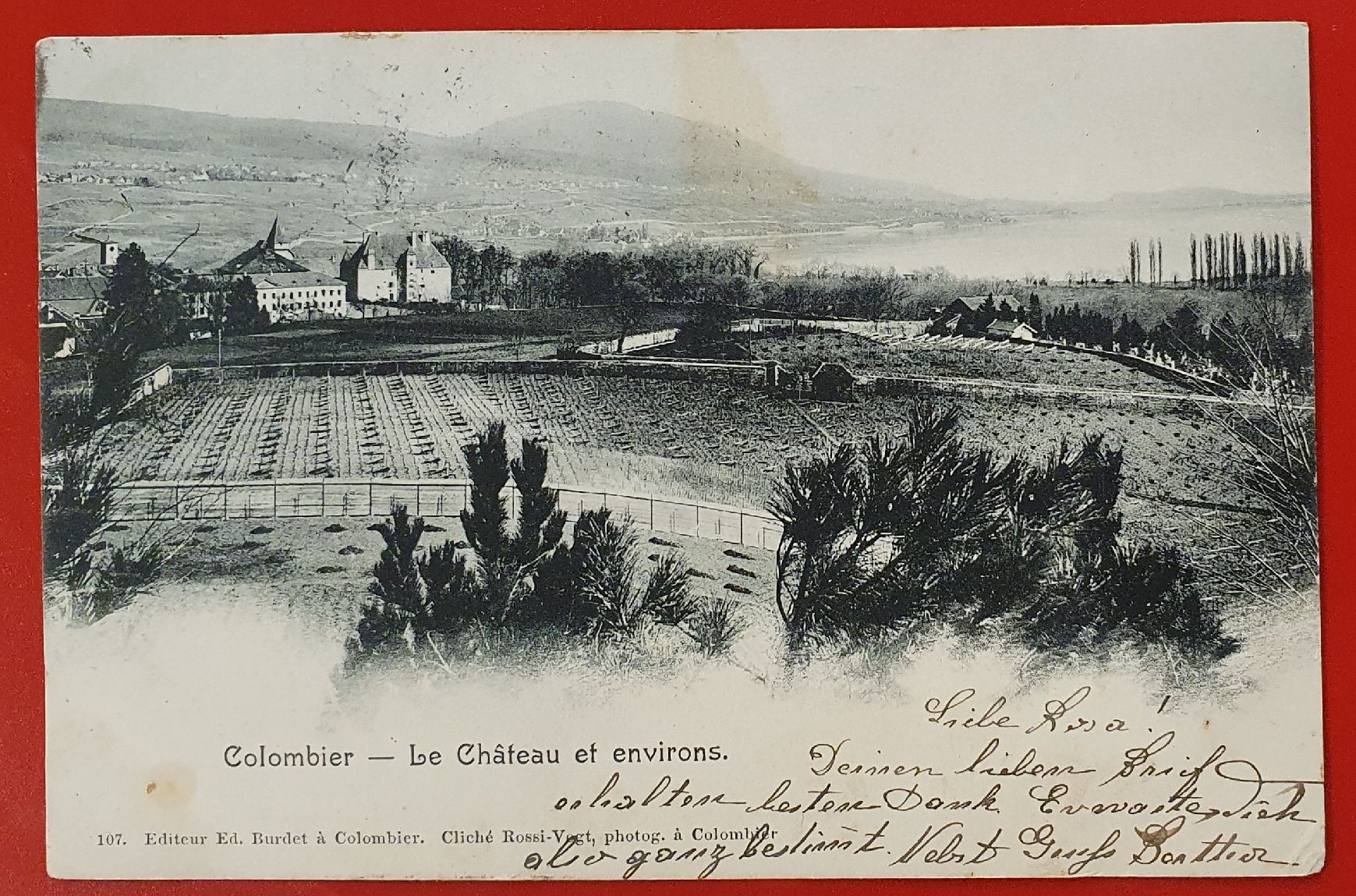 Cartoline postali: 8 alte Ansichtskarten Colombier – Usato da Kreuzlingen venduto da Rschweiz1 2