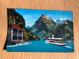 Tellskapelle Vierwaldstättersee Postkarte Schweiz um 1950...