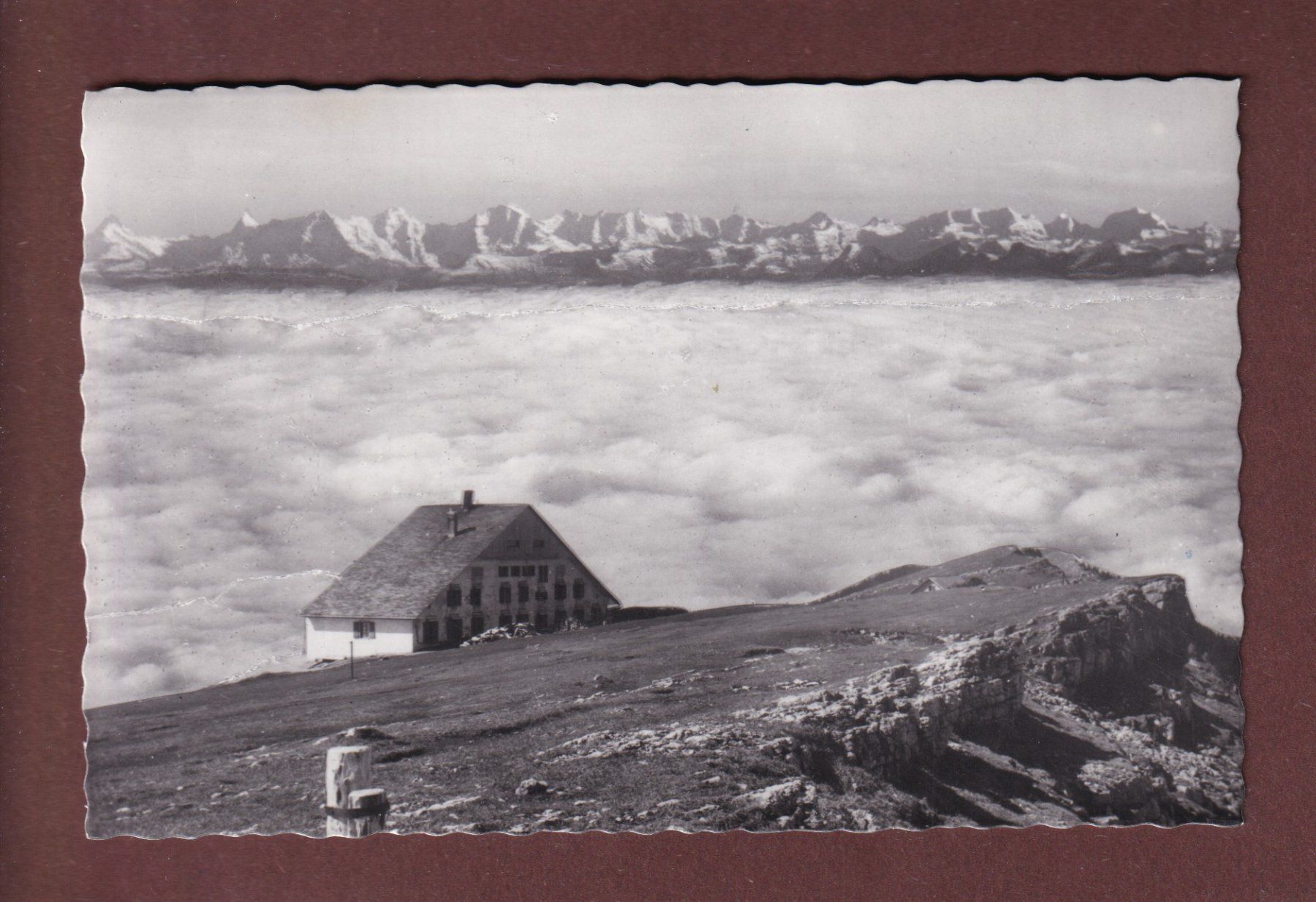 Cartoline postali: Hotel CHASSERAL - 1965 – Usato da Pully venduto da nicecards-shop