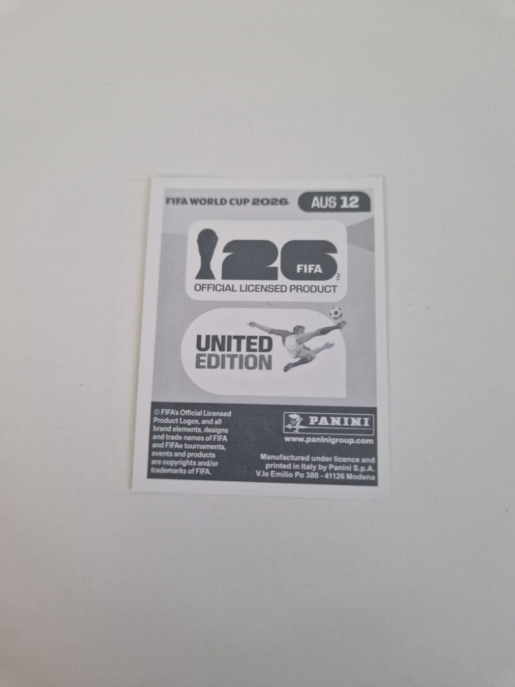 Panini Sammelbilder & Trading cards: Panini Sticker AUS12 – Neu (gemäss Beschreibung) aus Stüsslingen von white_angel86 1