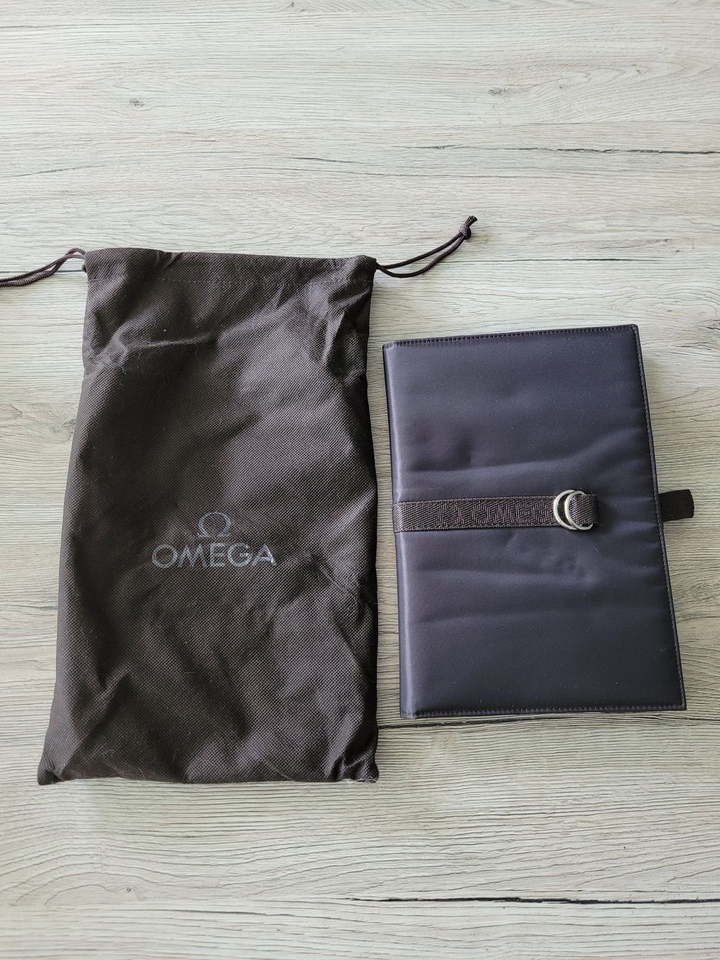 Borse: Original Omega Reisemappe/Etui mit Schutzbeutel – Usato da Bonau venduto da Nisi_89 1