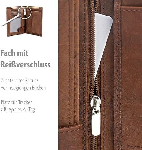 Portafogli: Ledergeldbörse echtem Büffelleder Grosse Grosses Herren – Nuovo e nell'imballaggio originale da Hundwil venduto da Pakethase 5