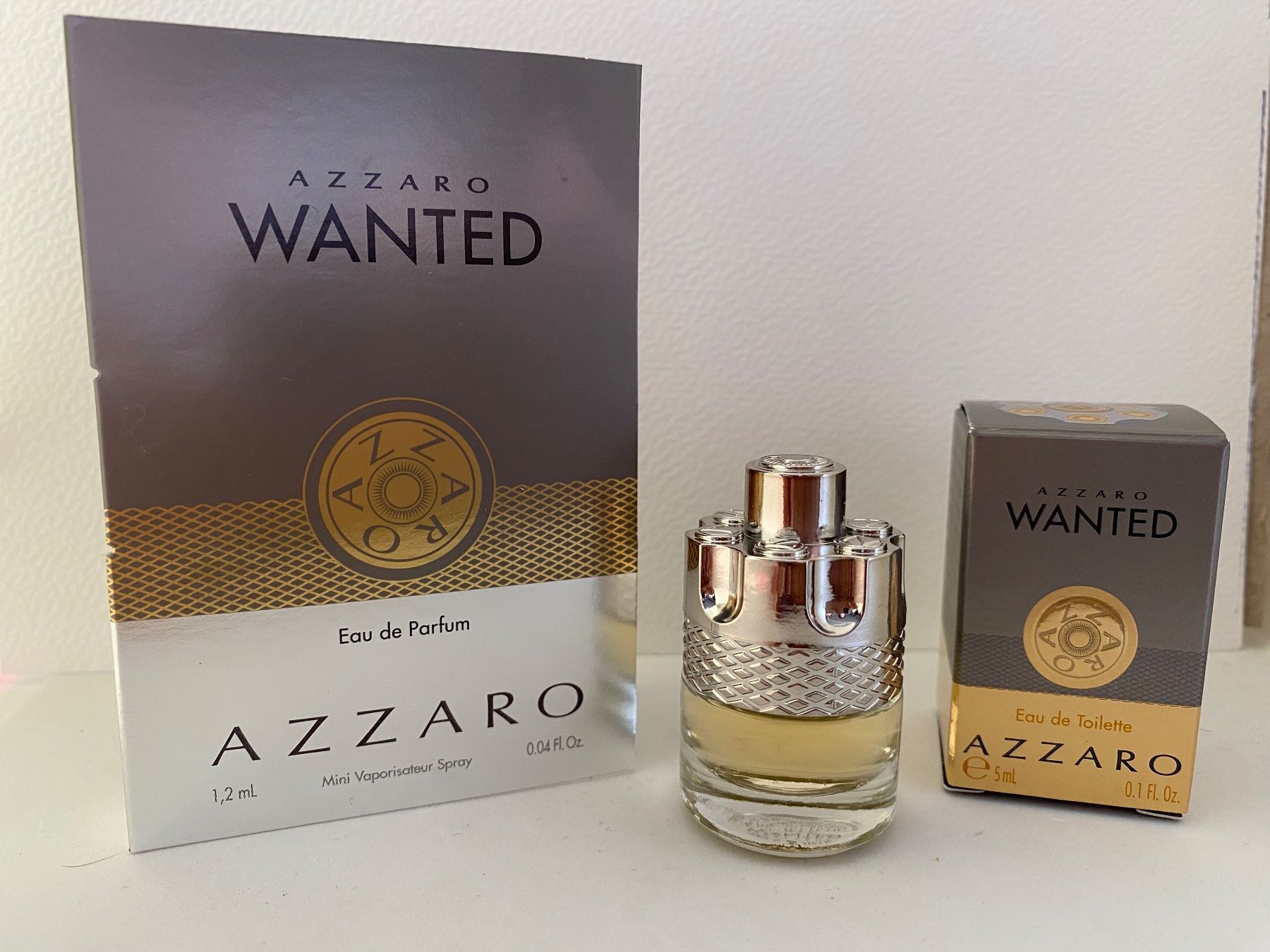 Azzaro Parfum & Eau de Toilette: Miniatures Azzaro Wanted pour homme – Neu und originalverpackt aus Bouveret von wes_7zll