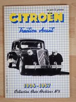 Citroen Traction Avant 1934-1957 - Auto Archives No 5 - I