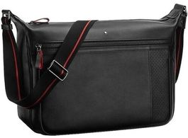 NEU - MONTBLANC Urban Racing Spirit Messenger Tasche Leder