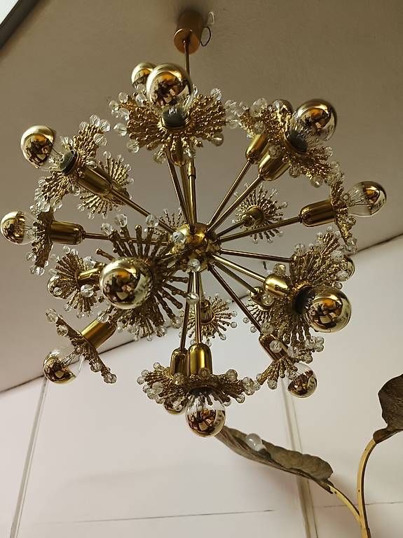 Lampadari & plafoniere: Sputnik Deckenlampe vintage 70s goldig – Usato da Winterthur venduto da style-and-design.zrh 3