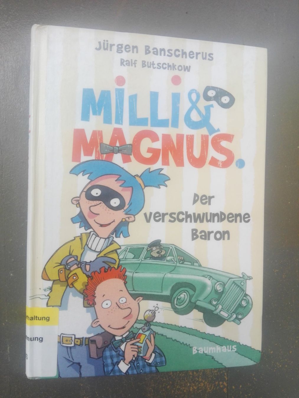 Libri: Milli & Magnus - Der verschwundene Baron – Usato da St.Galllen venduto da elkaphone