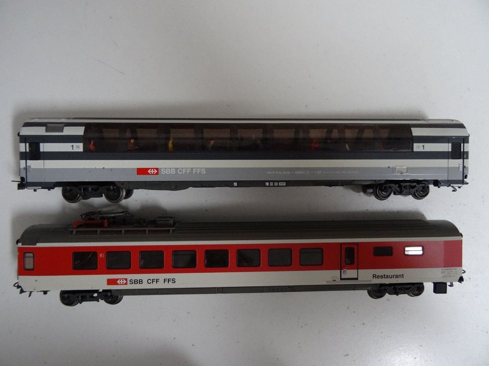 Märklin 58192 Voitures De Tourisme 2e Classe - Échelle 1, éclairage Intérieur, Comme Neuf Scellé