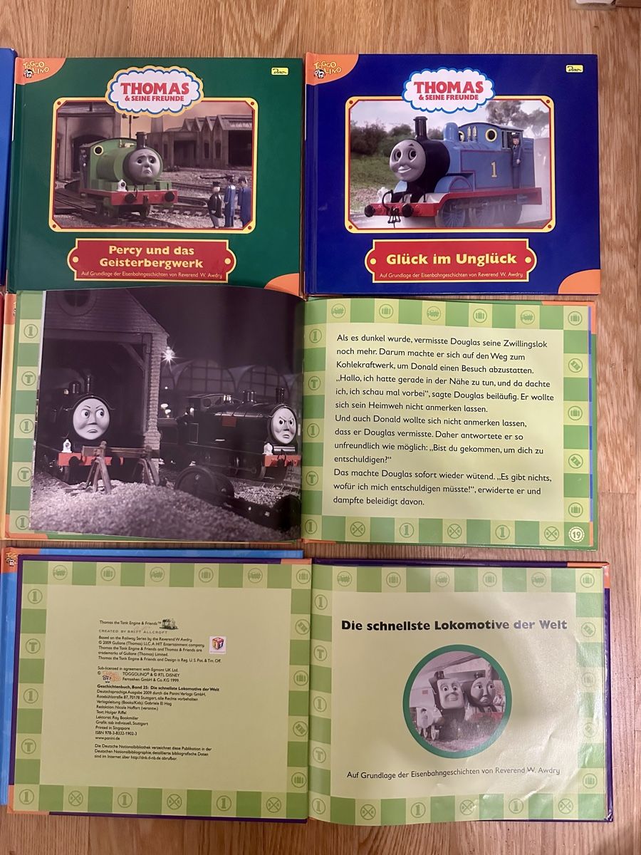 Libri: Thomas und seine Freunde, Büchersammlung – Usato da Affoltern am Albis venduto da Sveta75 4