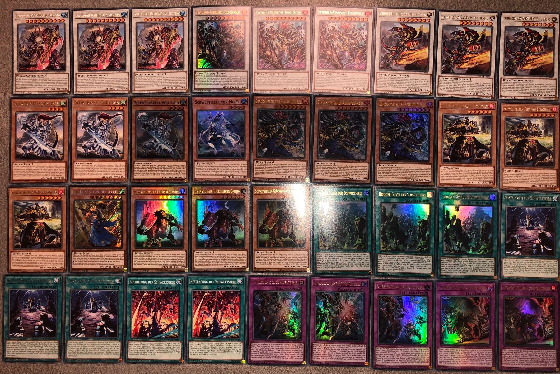 Yugioh Carte collezionabili: YuGiOh Schwertseelen Deck Set – Usato da Altstätten SG venduto da ChangeMaker
