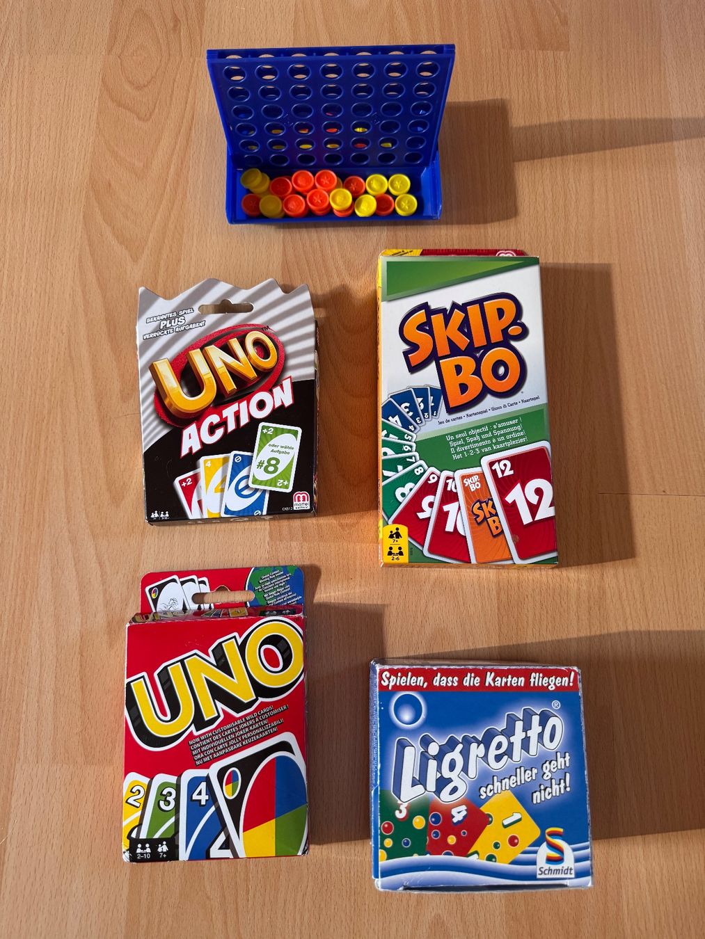 Mattel Spiele: 5 Spiele – Gebraucht aus St. Gallen von Deane