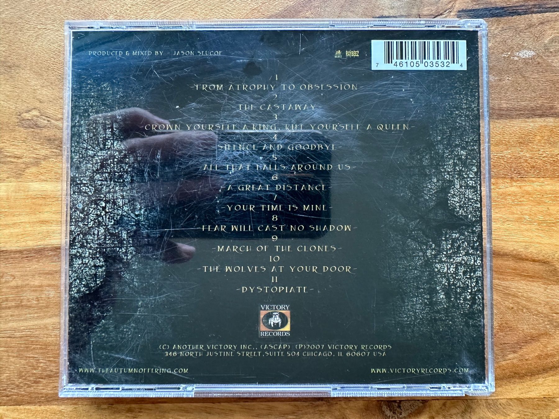 CD: Shop The Autumn Offering -Fear Will Cast No Shadow Metalcore – Usato da Horgen venduto da flyingpenguin2000 2
