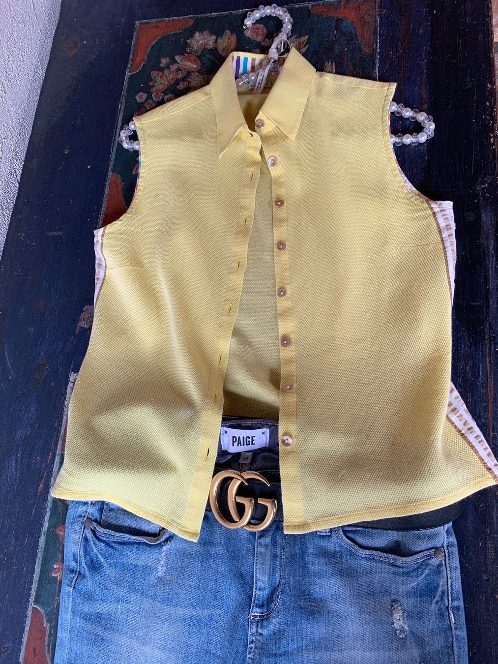 Blusen: WALLMANN Bluse Baumwolle Gr 36DE Material: Baumwolle – Gebraucht aus Interlaken von Bona55 7