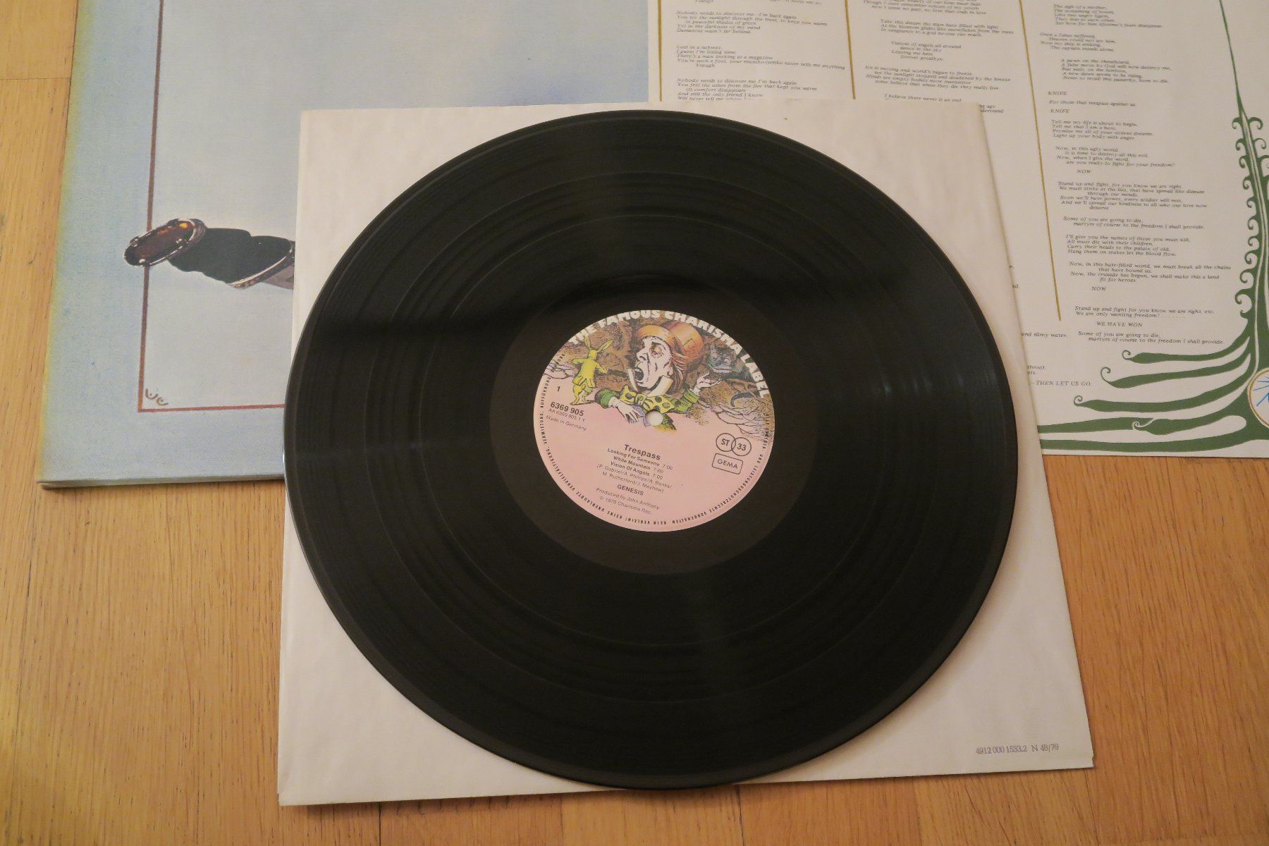 Schallplatten: Genesis – Trespass – Gebraucht aus Thun von Karibu70 5