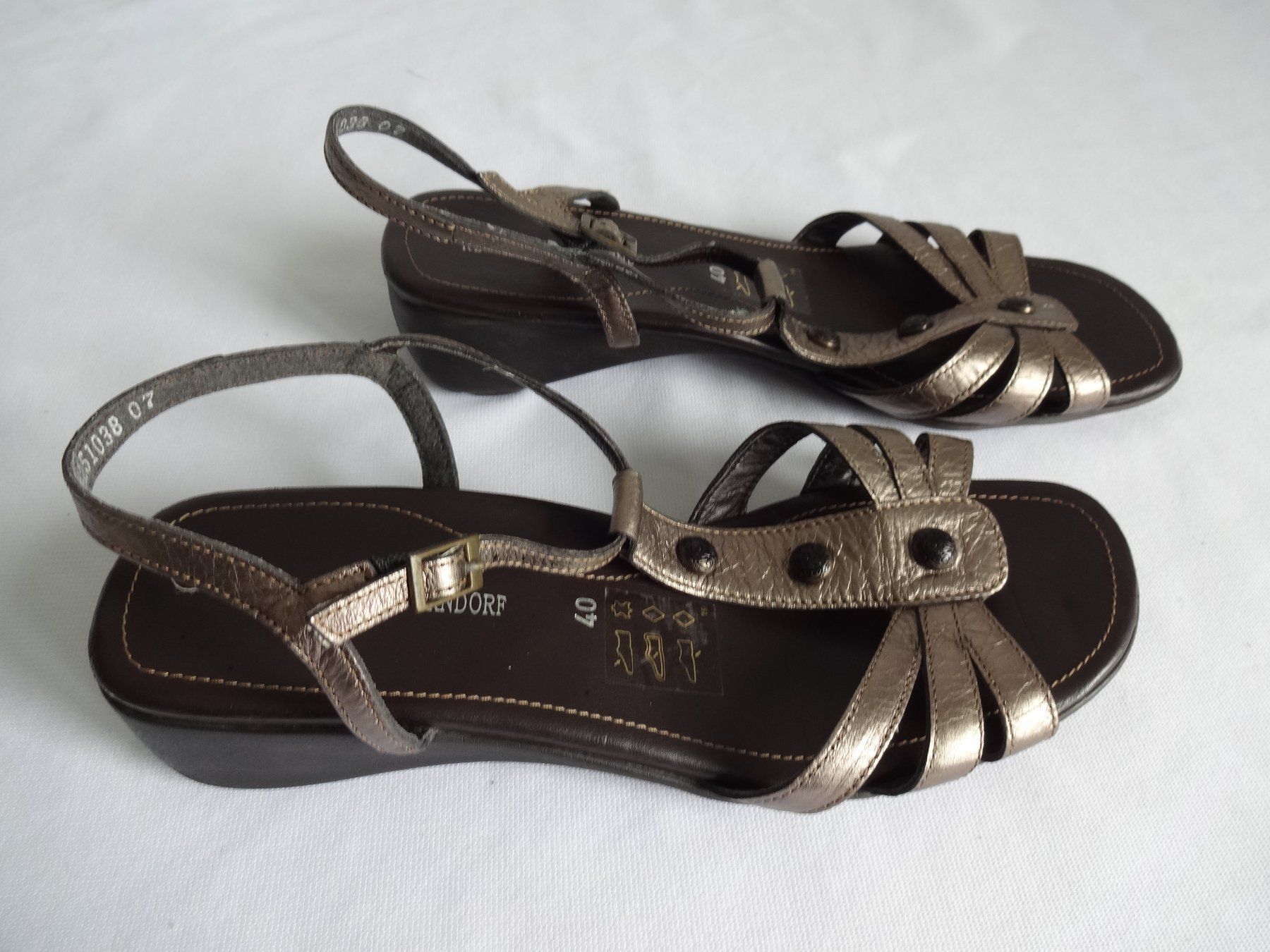 Scarpe da donna: ***REMONTE DORNORE*** Leder Sandalen Gr. 40 – Usato da Bronschhofen venduto da David80