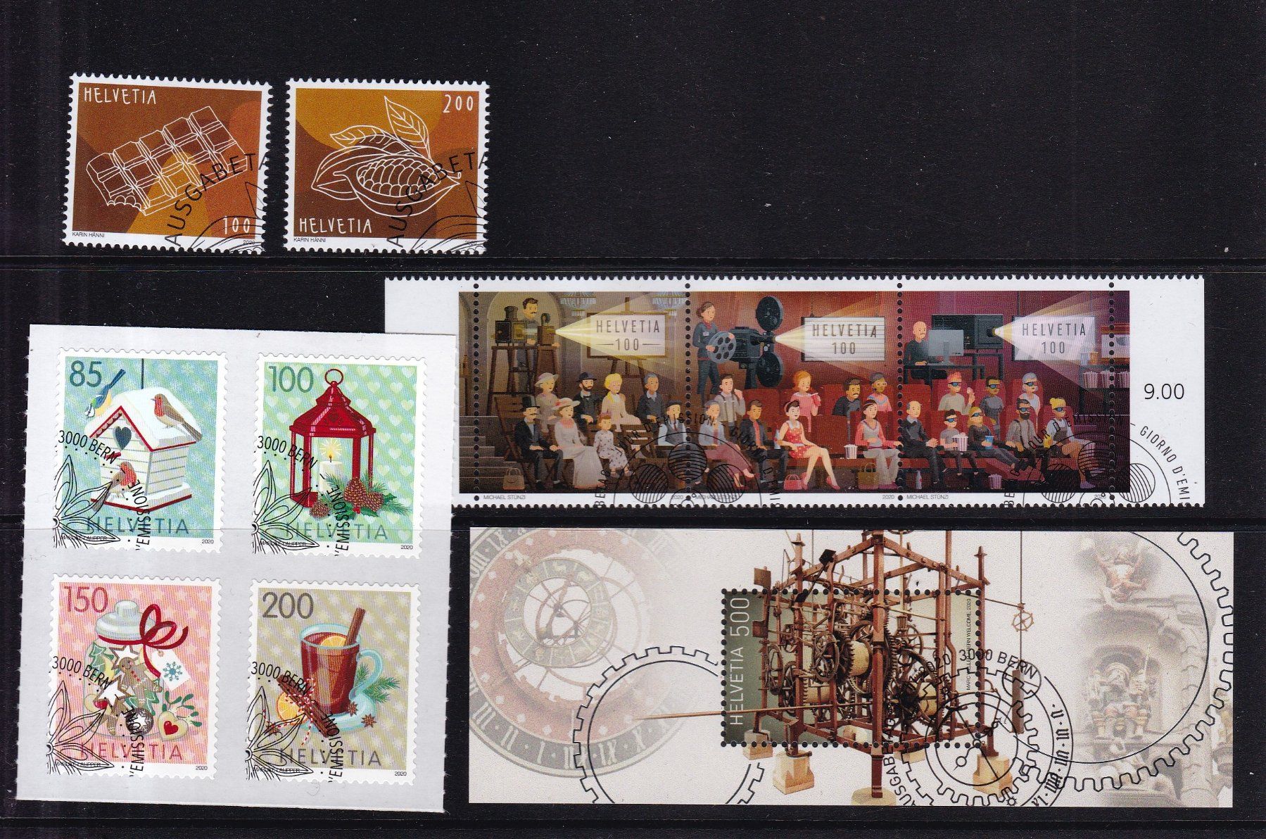 Tutti i francobolli: CH Briefmarken Lot 2020, ET – Usato da Münchwilen AG venduto da Nesar 2