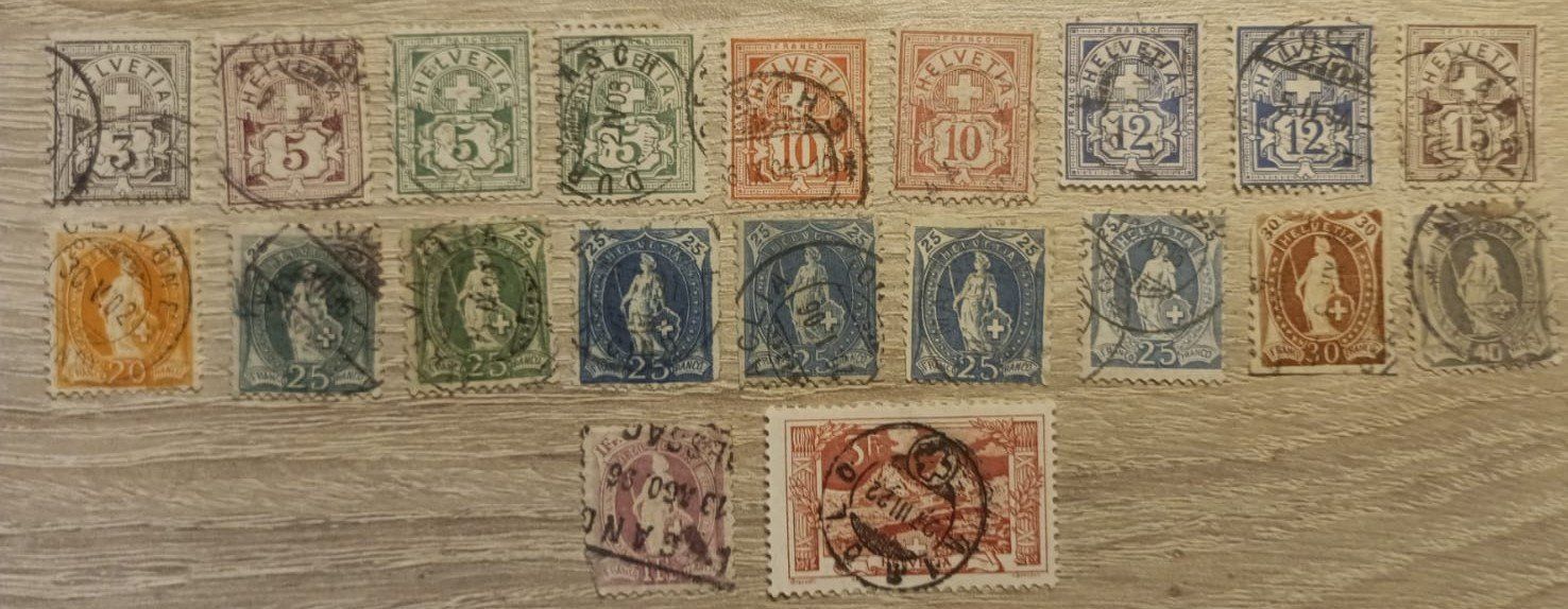 Tutti i francobolli: Lote sellos Suiza – Usato da Stein am Rhein venduto da tom_fq6v