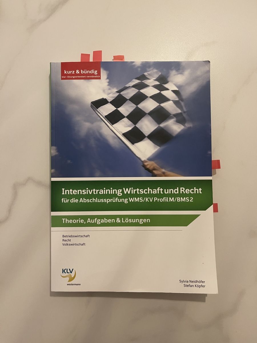 Livres: Intensivtraining Wirtschaft – D'occasion à St. Gallen par absky