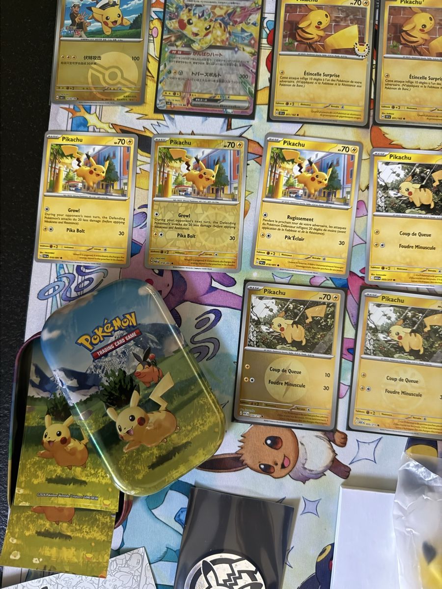 Pokémon Carte collezionabili: Pokémon - Lot Pikachu – Nuovo (secondo la descrizione) da Uvrier venduto da sauma85 4