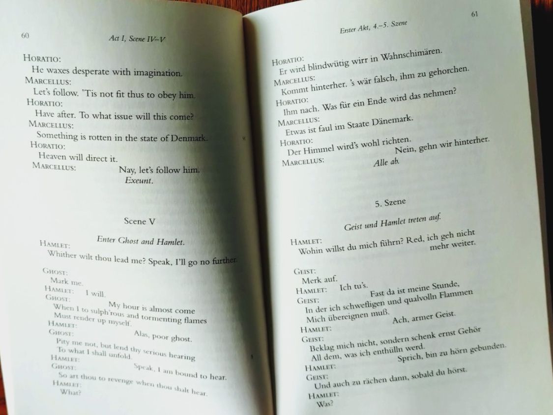 Libri: Shakespeare: Hamlet - Zweisprachige Ausgabe D/E – Usato da Uster venduto da Junipa 5