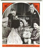 Block "Königin Elisabeth II." Tuvalu