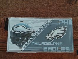 Blechschild Philadelphia Eagles NFL American Football