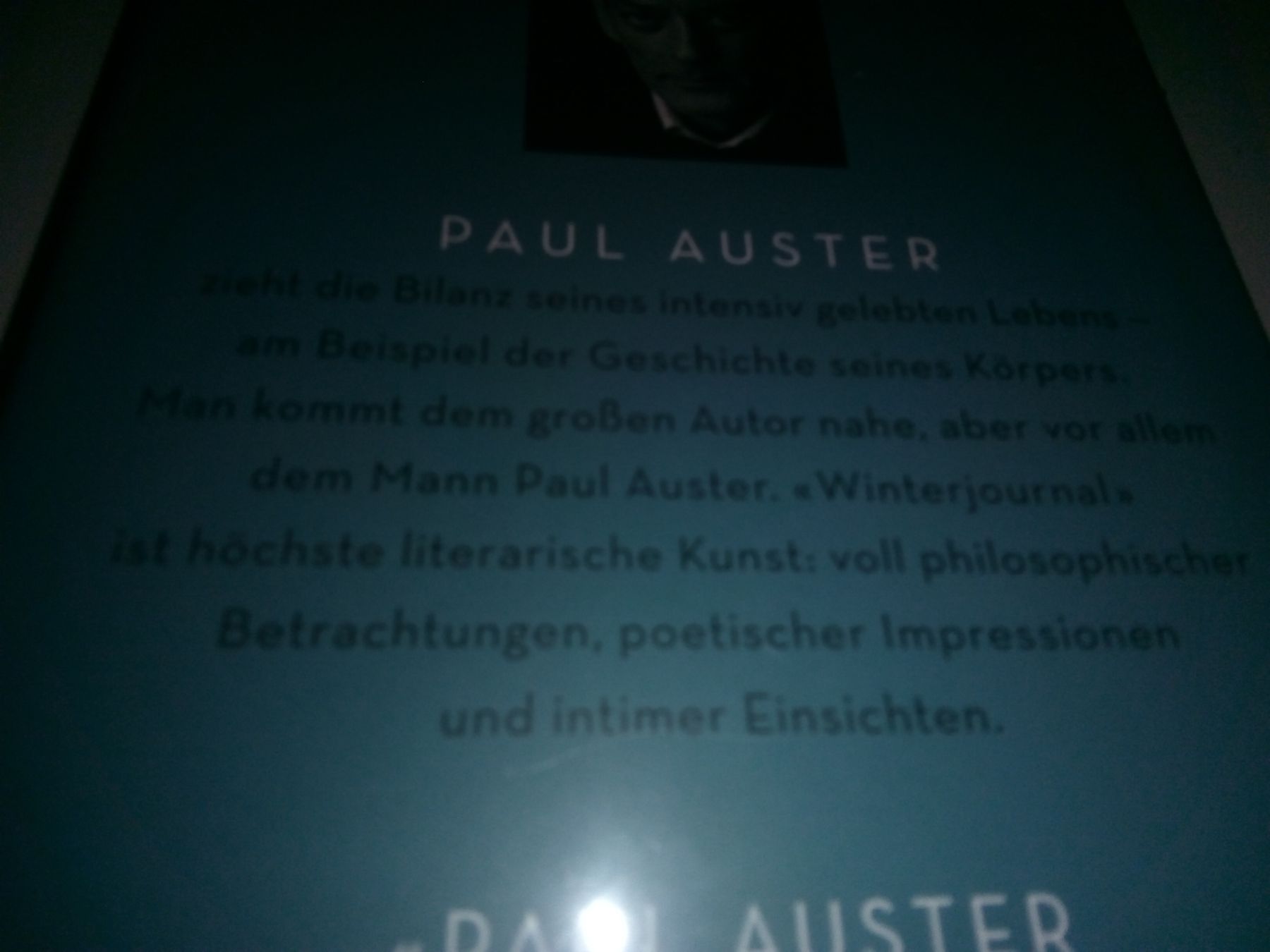 Libri: Winter Journal  (Paul Auster)     Neu / OVP – Nuovo e nell'imballaggio originale da St. Gallen venduto da elk2021 2