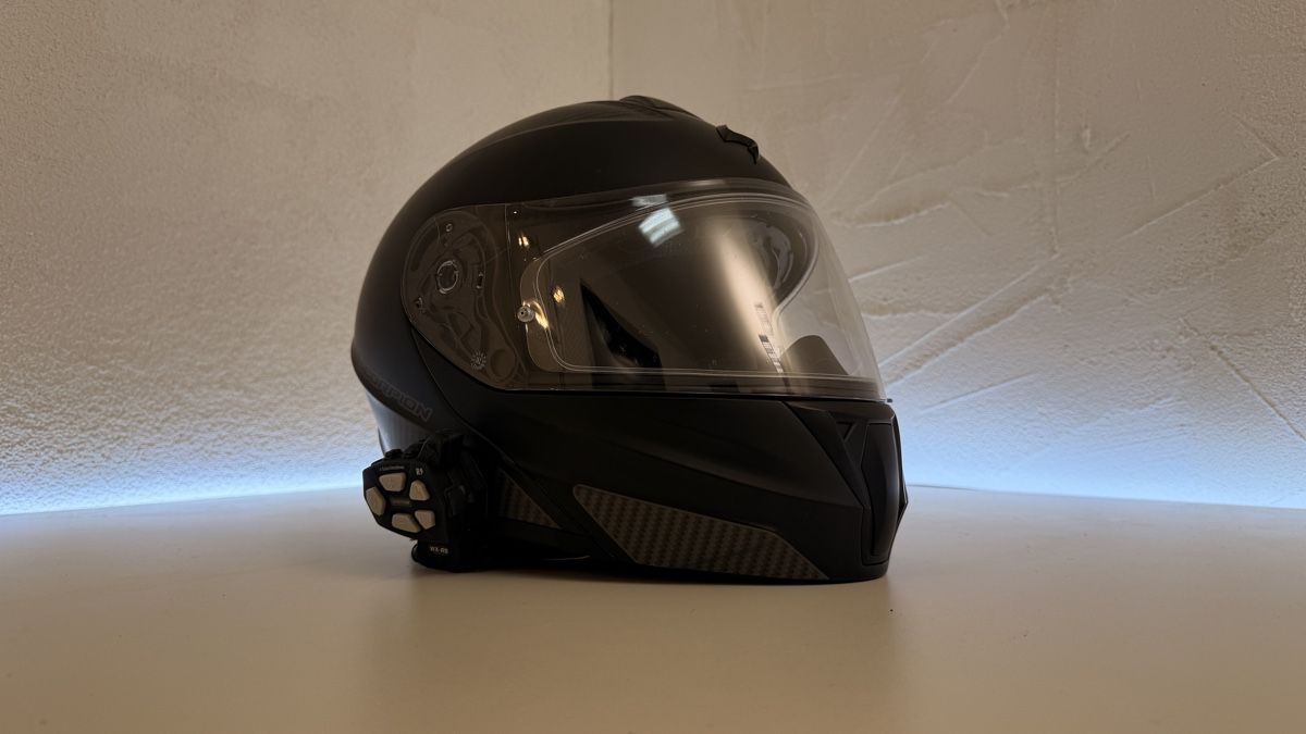 Helme & Visiere: Klapphelm Motorrad Grösse L schwarz mit Mikrofon – Gebraucht aus Rotkreuz von perlengott 1