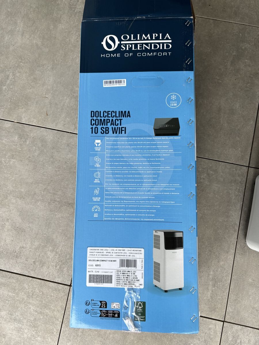 Condizionatori: Klimagerät Olimpia Splendid Compact 10 – Usato da Meggen venduto da Isabelmeg 7