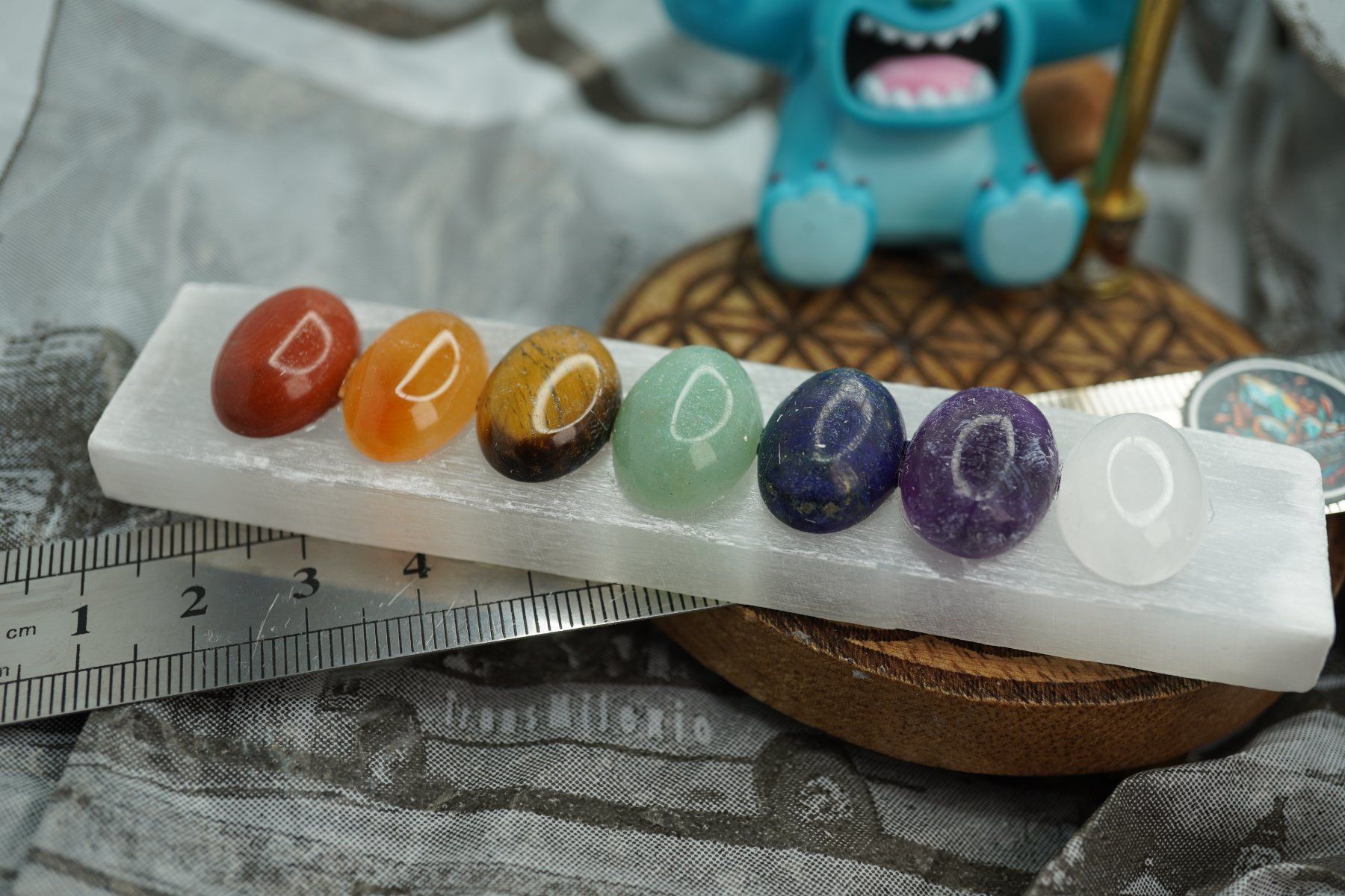 Mineralien & Heilsteine: Selenit  Stab Chakra     (Räumung!) – Neu und originalverpackt aus Eschenbach SG von topstone 3