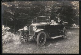 Fotografie Auto Opel mit Kühlerfigur sa