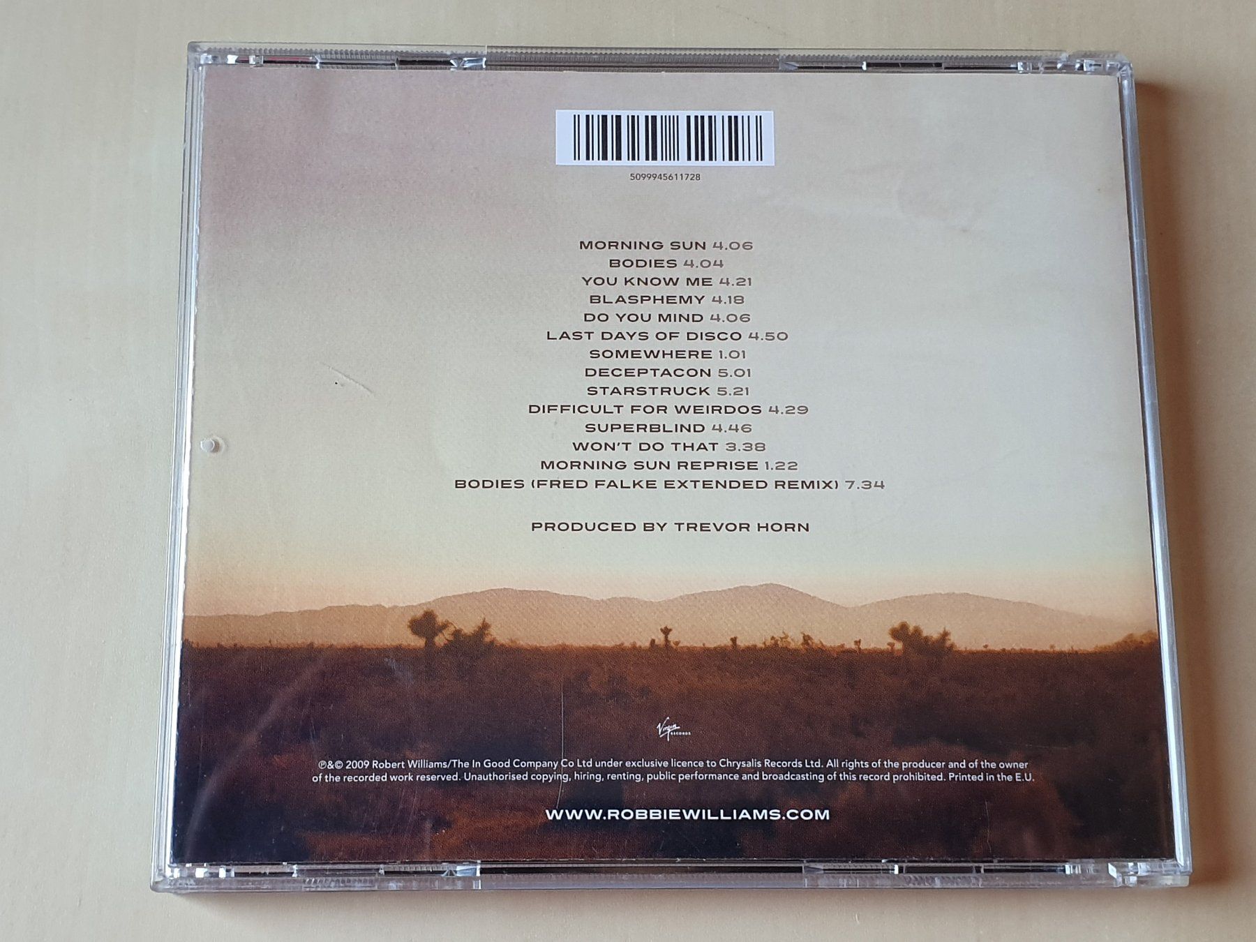 CDs: Robbie Williams Reality Killed The Video Star – D'occasion à Stansstad par collectorsshop 1