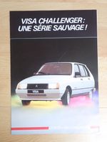 Citroen Visa Challenger - Prospekt Frankreich 3.85 - S036