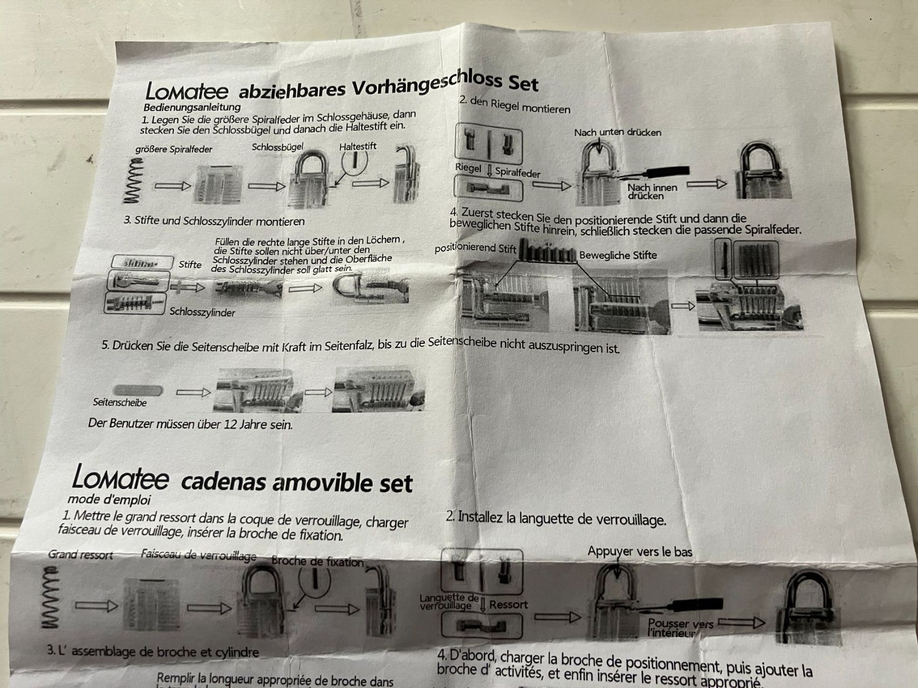 Schlösser: Hangschloss Bausatz neu – Neu und originalverpackt aus Aadorf von heiluz15 1