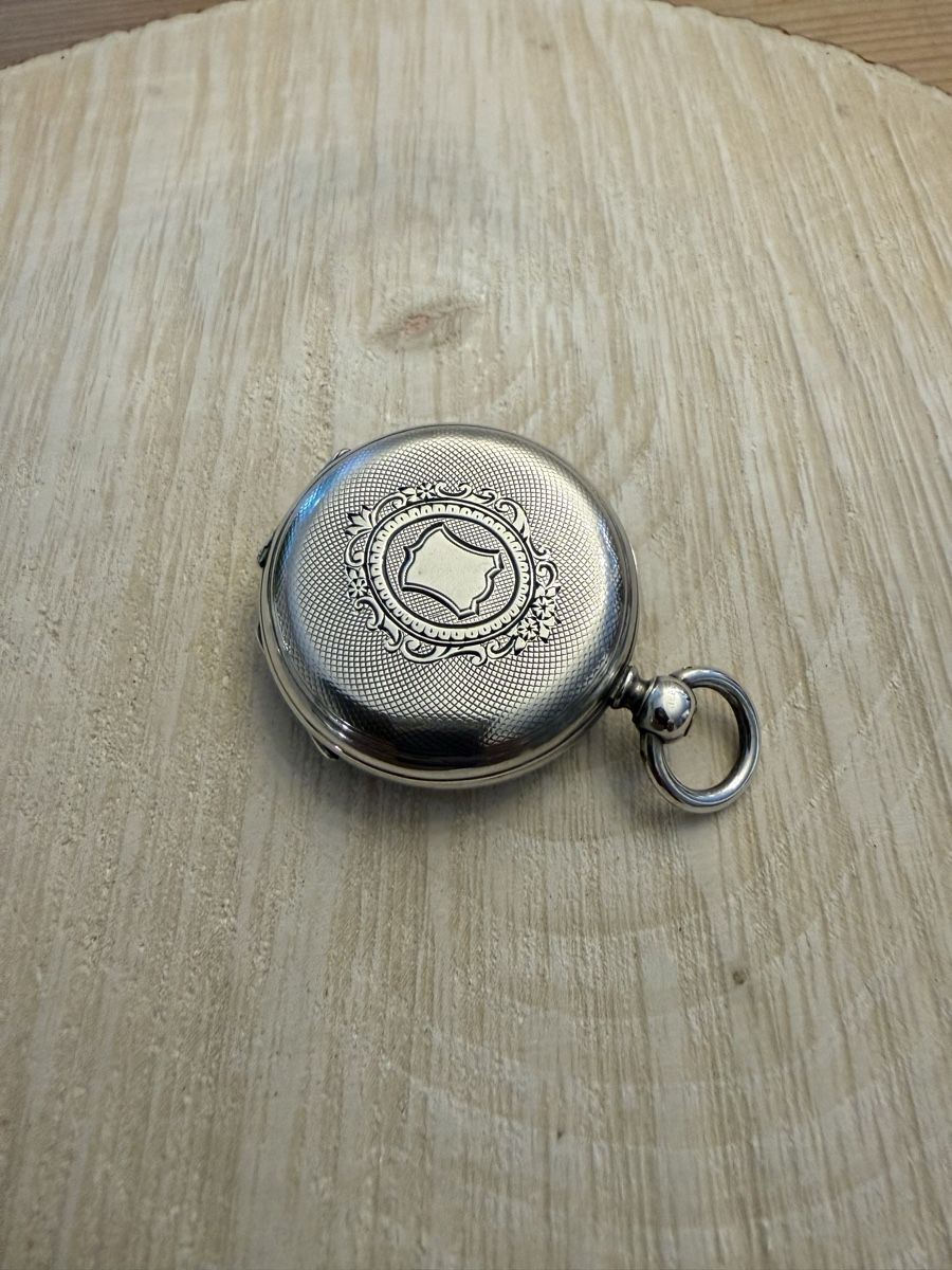 Orologi: Taschenuhr aus Silber / ca. Mitte 19. Jhd – Usato da Lupsingen venduto da slb_2wtb 2