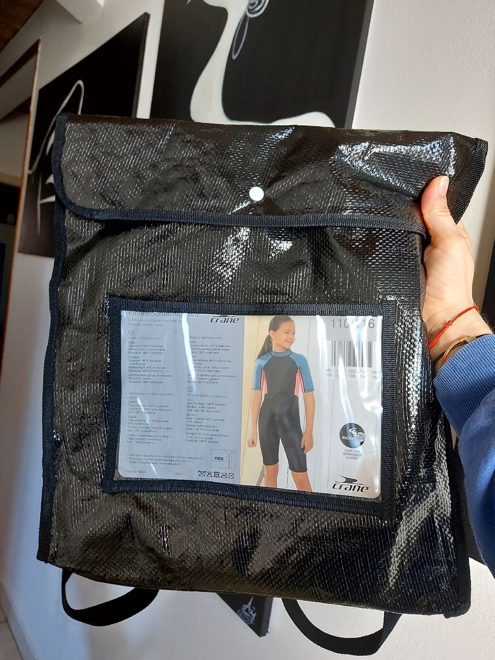 Completi: Tuta da surf ragazza 110 / 116 nuova  – Nuovo e nell'imballaggio originale da Coldrerio venduto da camillo71 1