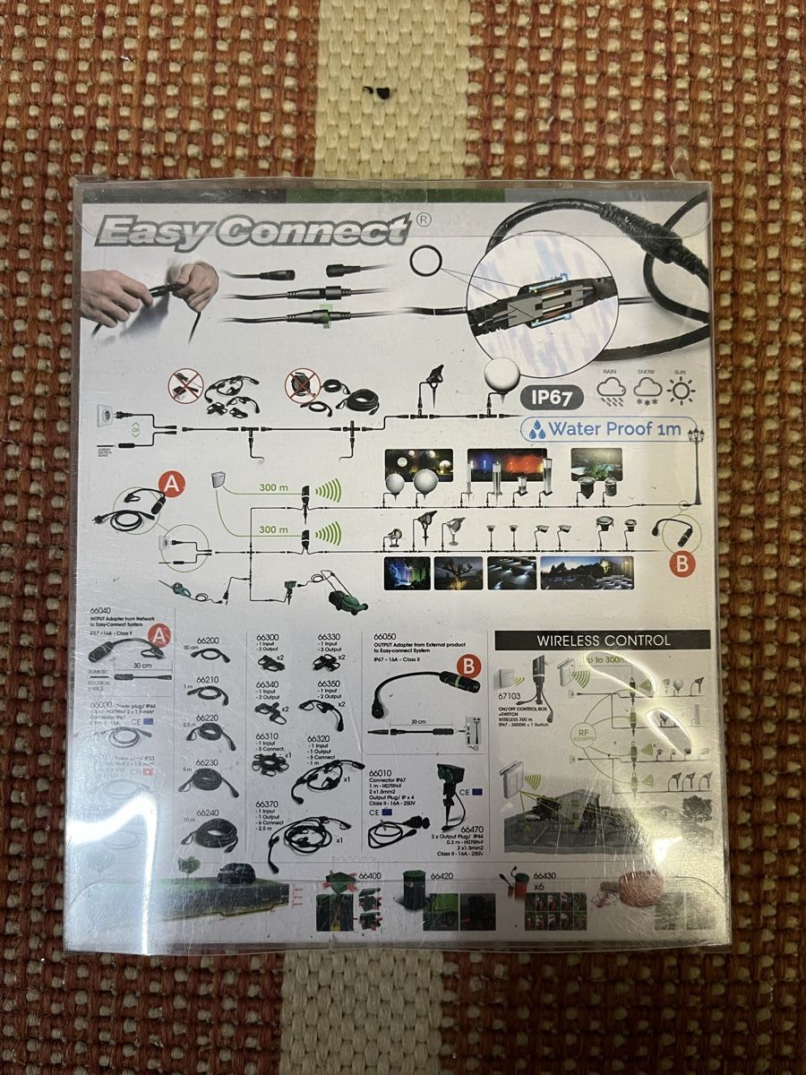 Cavi: Easy Connect Kabel, 1m, Neu, Wasserdicht IP67 – Nuovo e nell'imballaggio originale da Adliswil venduto da Sphinx 1