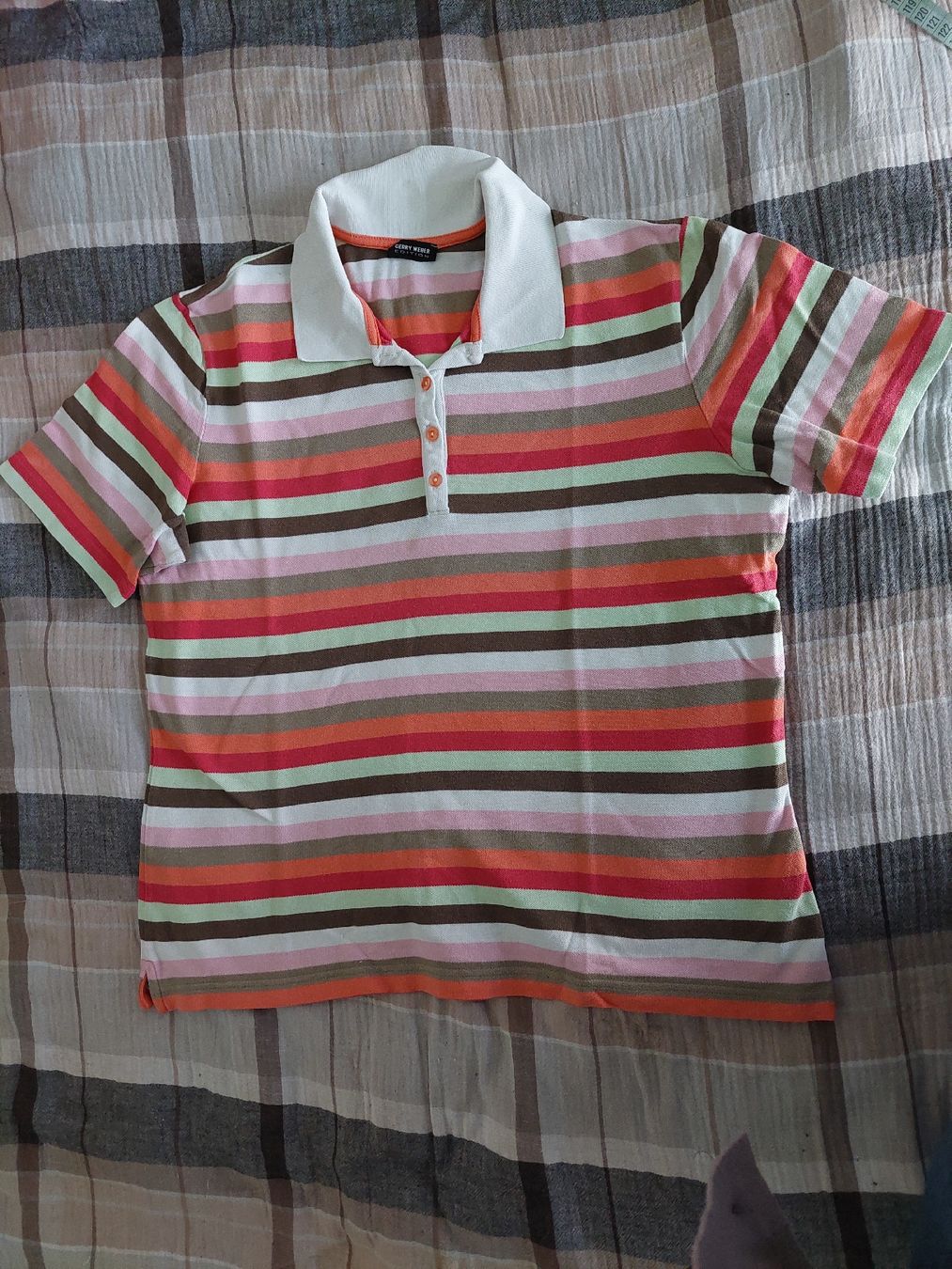 Magliette Polo: Gerry Weber Edition Poloshirt gestreift, Grösse 42 – Usato da Dübendorf venduto da Volino 1