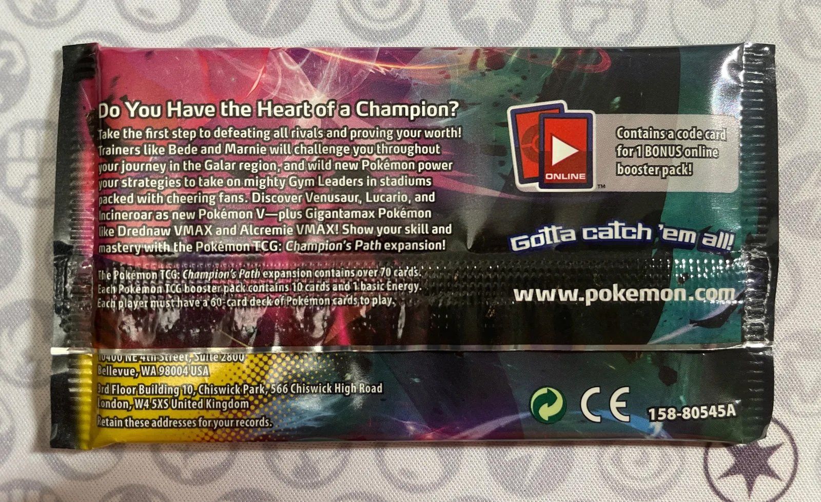 Pokémon Sammelbilder & Trading cards: Champion’s Path Booster – Neu und originalverpackt aus Matzendorf von SwissMagicKarten 3