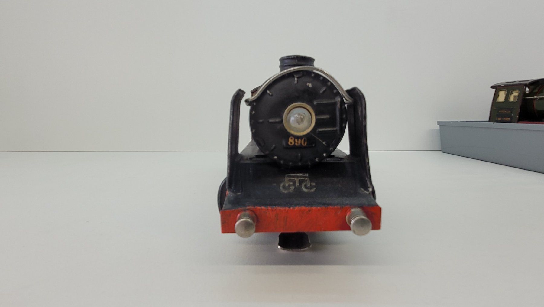 Märklin Modellini di ferrovie: Märklin 0 Dampflok R12890 / geprüft – Usato da Büsserach venduto da ModellbahnDepot 3
