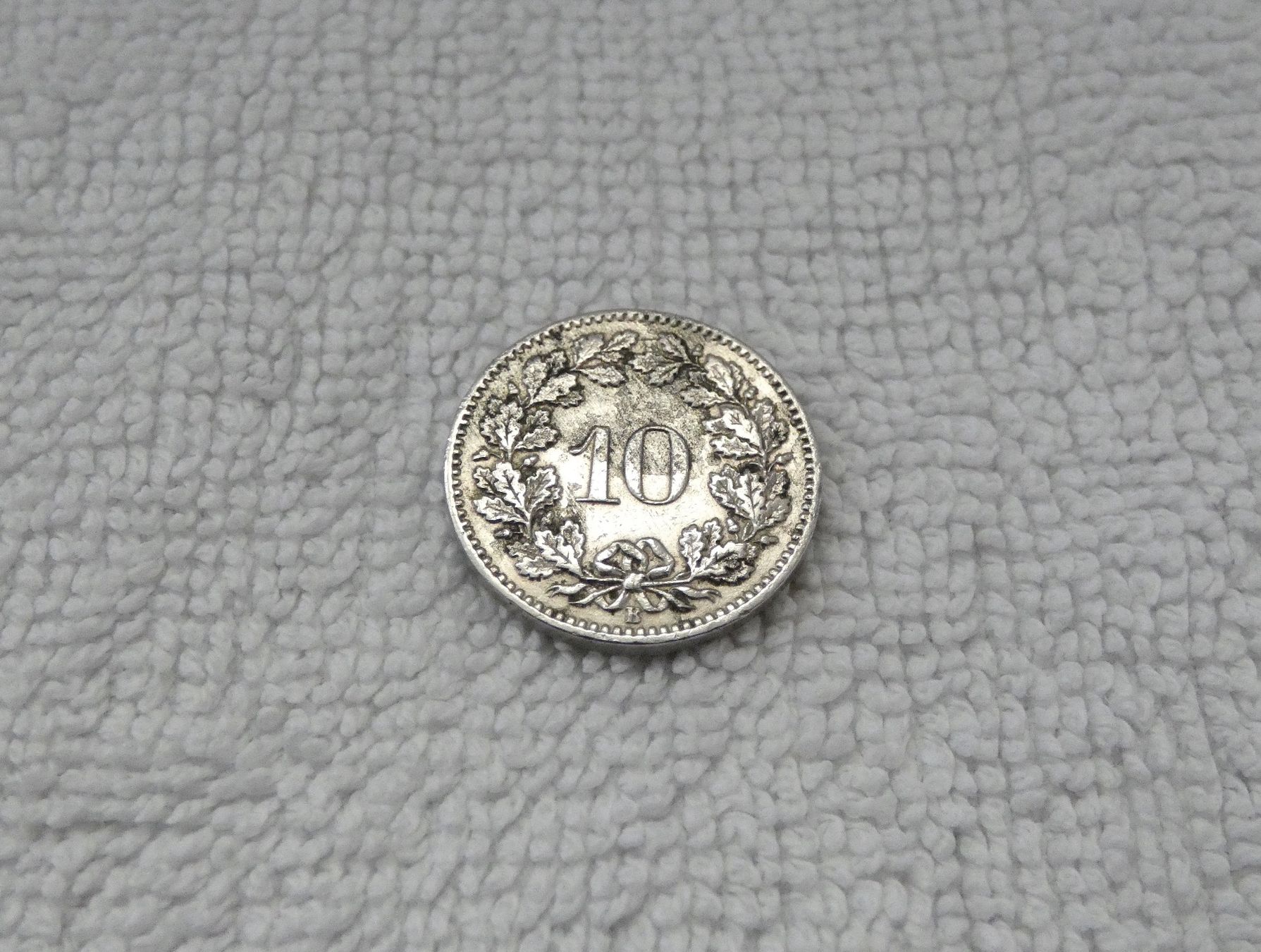 Tutti le monete: 10 centimes/rappen 1881 – Usato da Nyon venduto da Ilmi09 1
