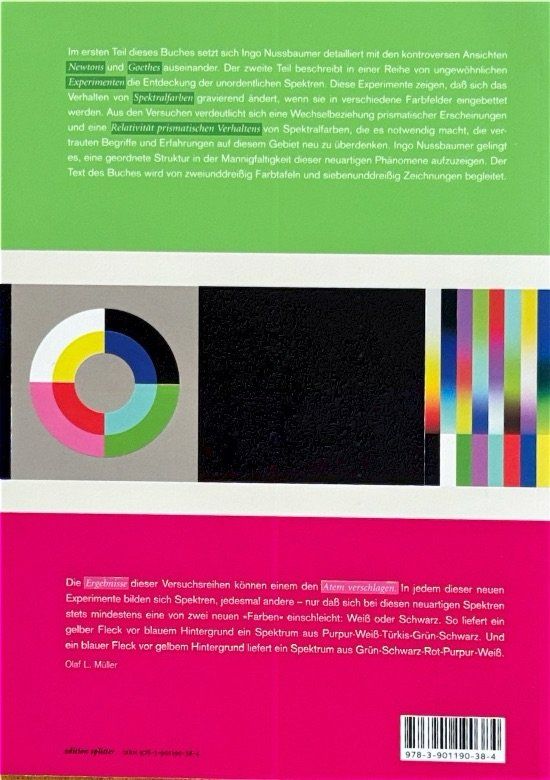 Libri: Nussbaumer Ingo, Zur Farbenlehre – Nuovo (secondo la descrizione) da Sarnen venduto da Livres 1