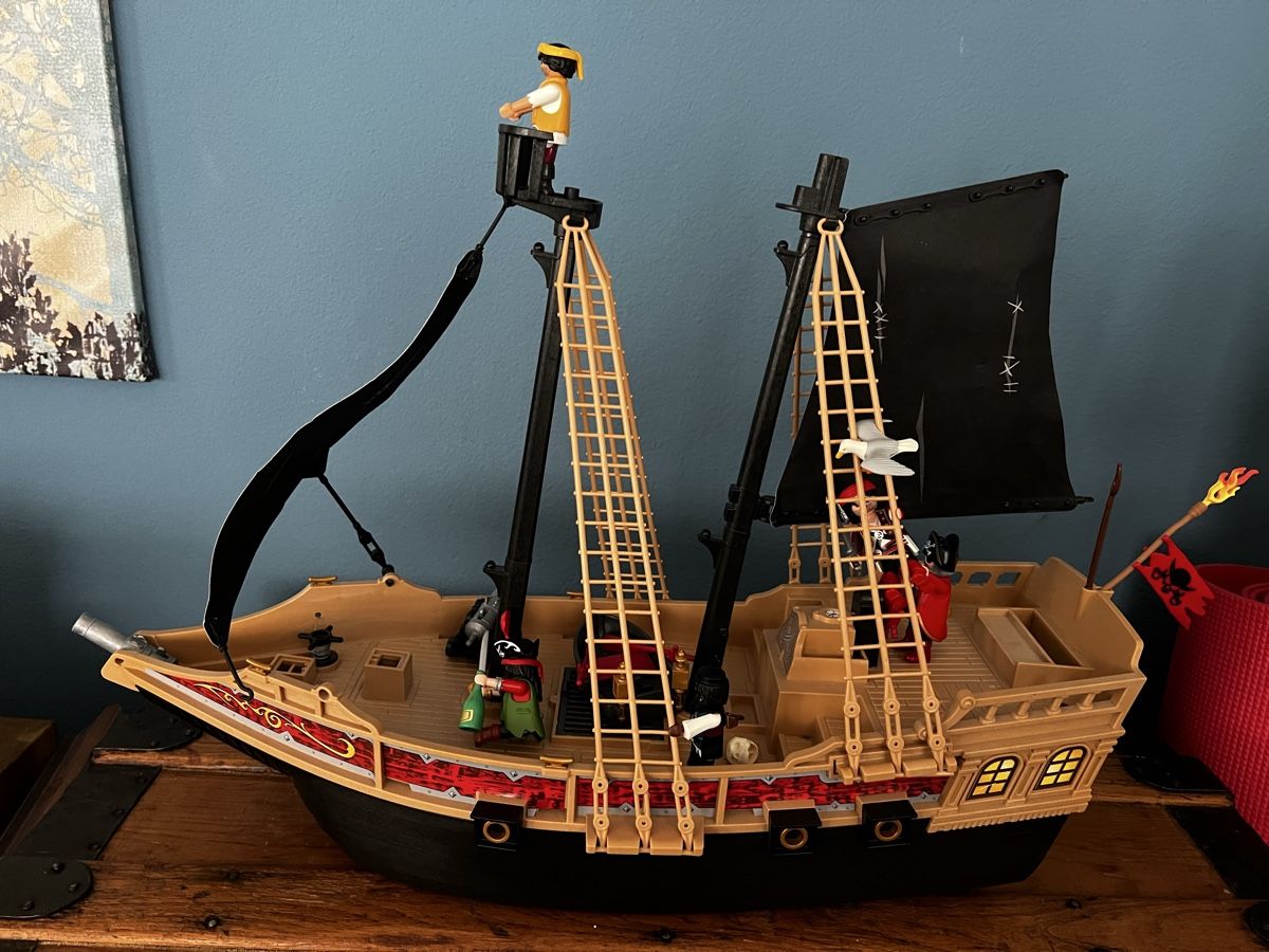 Playmobil Giocattoli: Playmobil Piratenschiff – Nuovo (secondo la descrizione) da Tuggen venduto da dkdbru