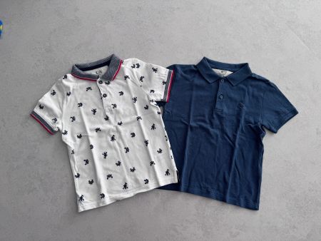 Kurzarm Polo T-Shirt Set 110/116