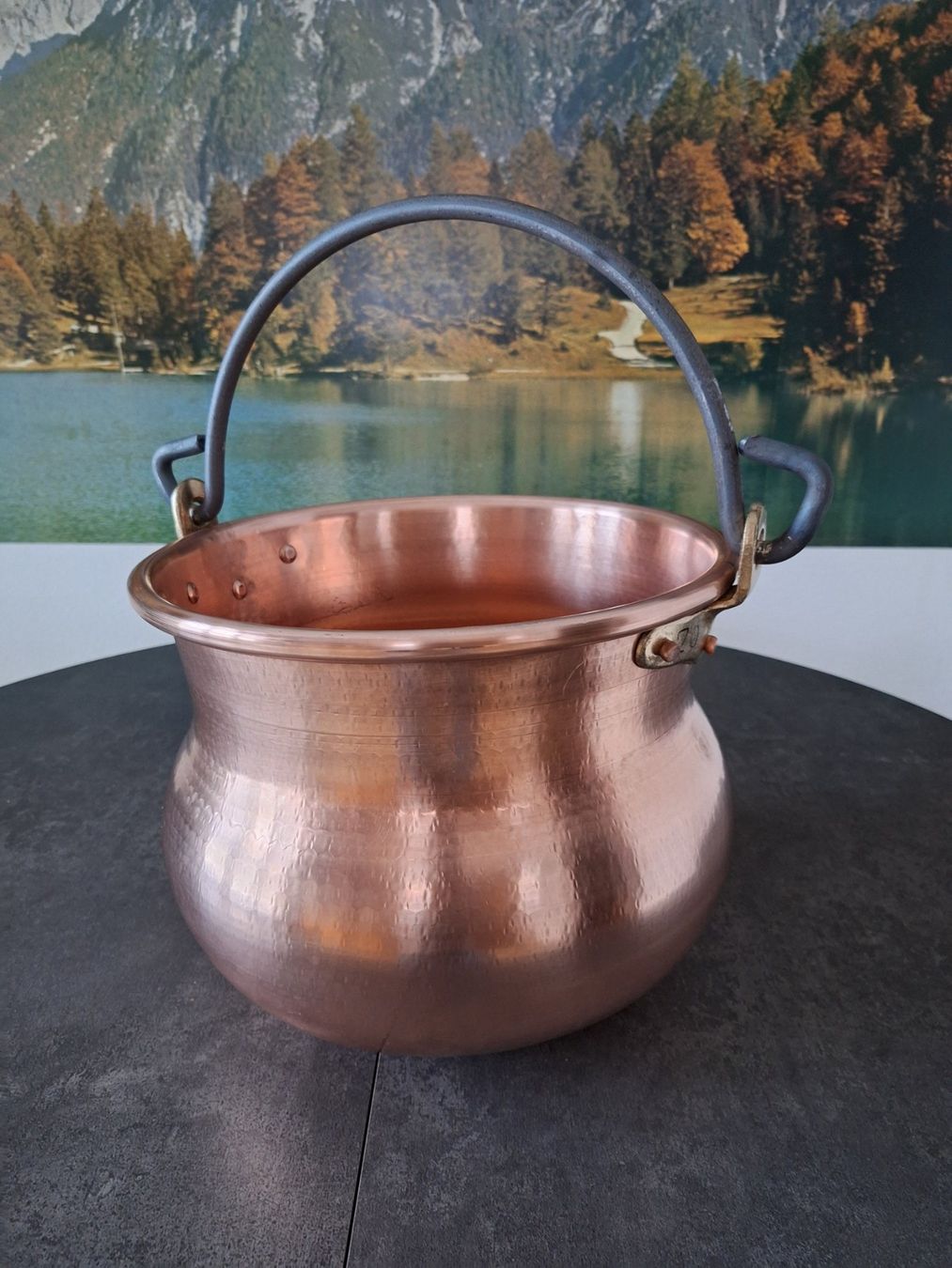 Töpfe: CHAUDRON Cuivre 20 litres – Neu (gemäss Beschreibung) aus Val-d'Illiez von