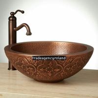 Waschbecken Kupfer Handwaschbecken Bad Lavabo Aufsatzbecken