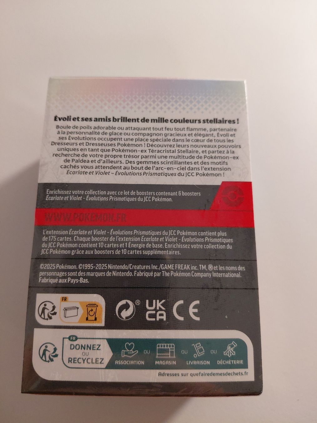 Cartoline: Prismatic Evolutions Booster Bundle - Sealed in French – Nuovo e nell'imballaggio originale da Bottighofen venduto da D.Giannuzzi 1
