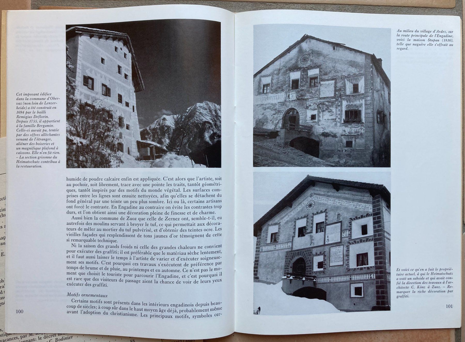 Bücher: Heimat Schutz - 61année, N° 4, 1966 – Gebraucht aus Versoix von HELVETICA_1 6