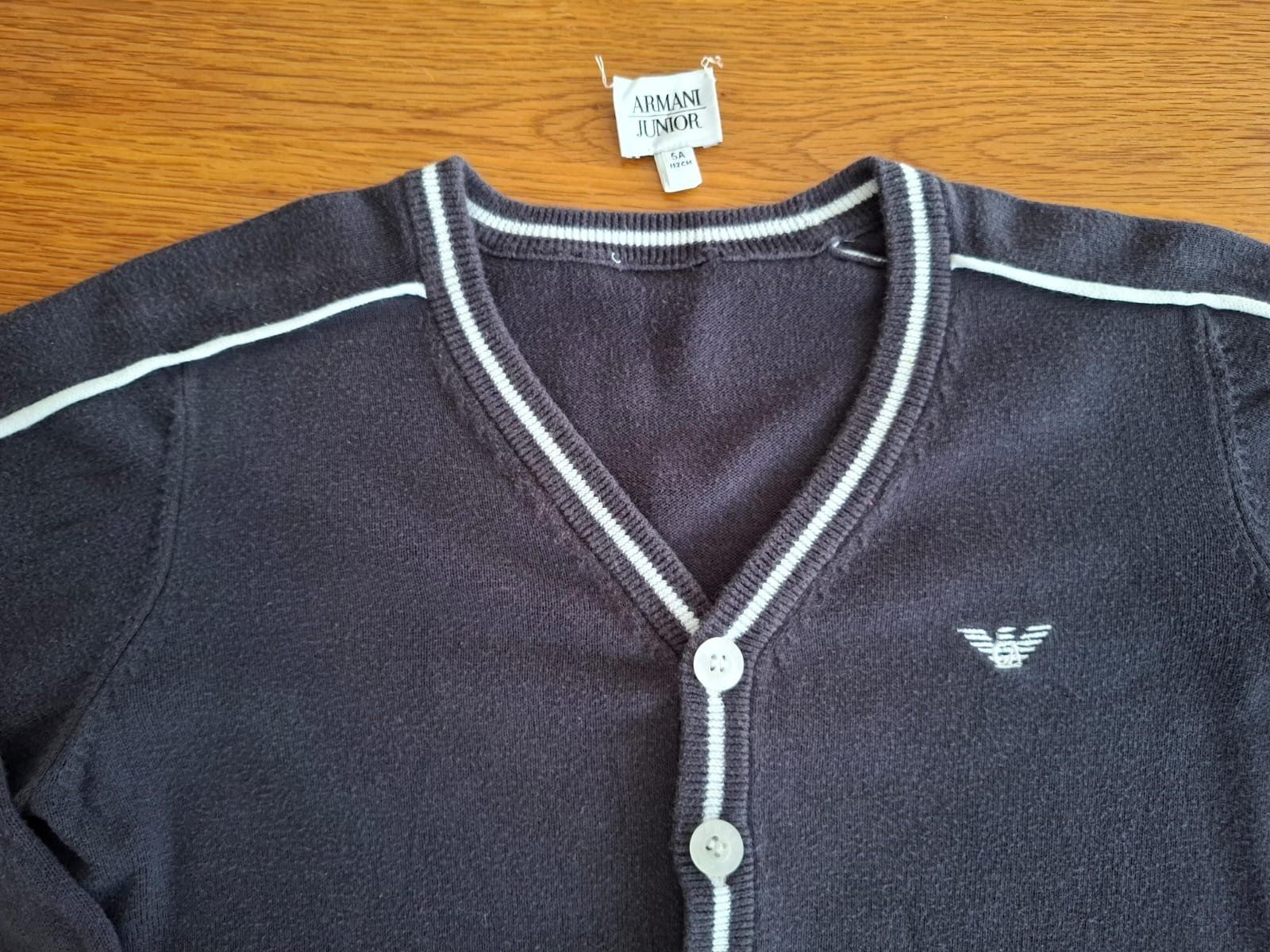 Armani Pullover & Sweatshirts: Armani Junior Strickjacke, Gr. 5 Jahre – Gebraucht aus Massagno von Michaela.F 1