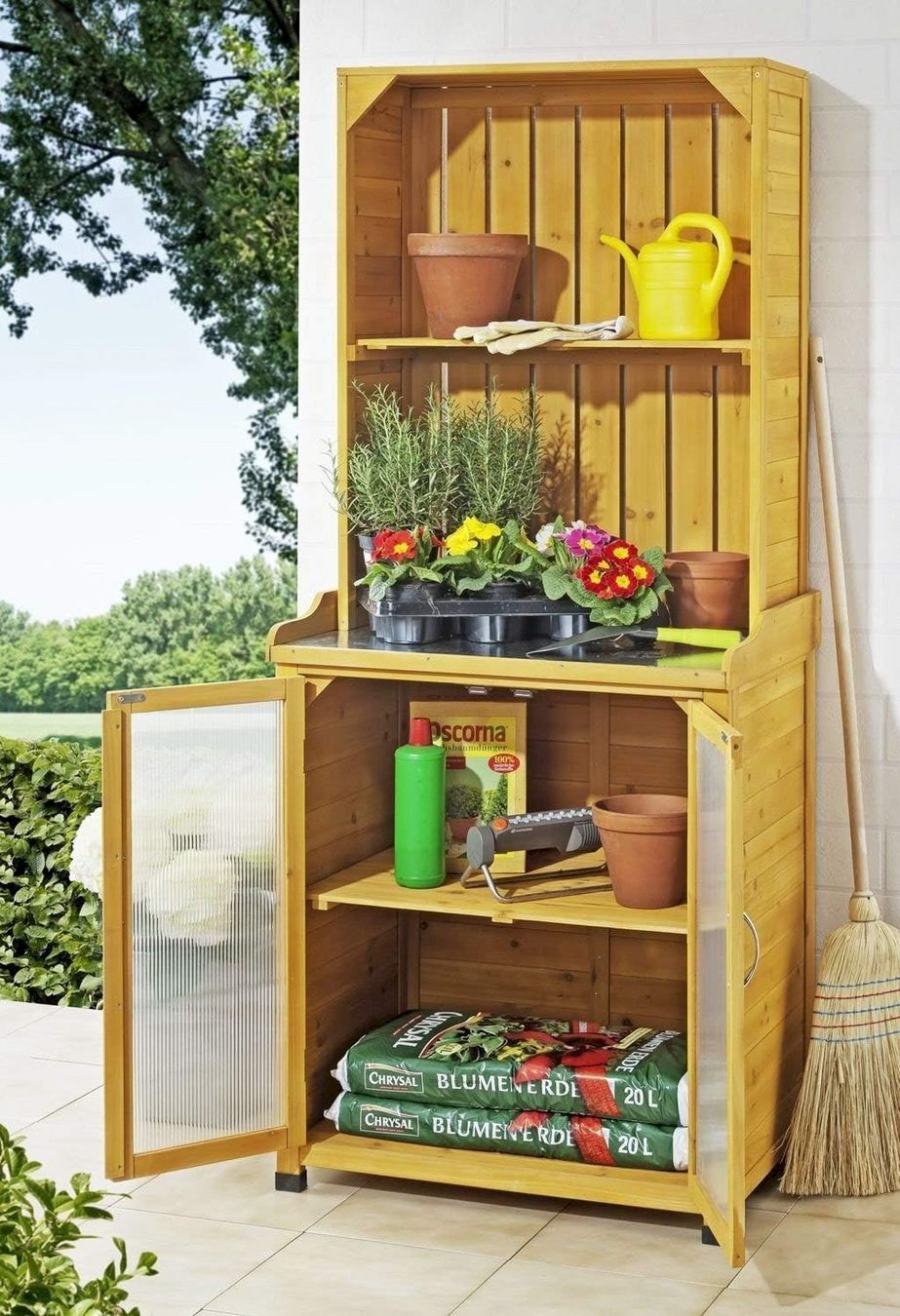 Cabanes de jardin & serres: Gartenschrank mit Regalaufsatz – Neuf avec emballage d'origine à Bottighofen par zaap 1